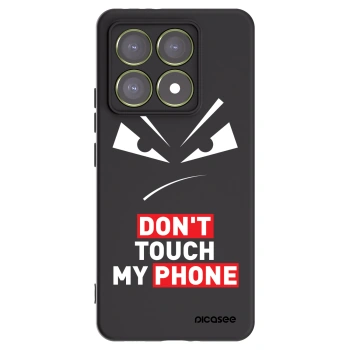 Picasee fekete szilikon tok az alábbi mobiltelefonokra Xiaomi 14T - Evil Eye - Transparent
