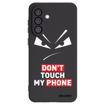Picasee fekete szilikon tok az alábbi mobiltelefonokra Samsung Galaxy A56 5G A566B - Evil Eye - Transparent