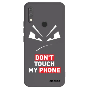 Picasee fekete szilikon tok az alábbi mobiltelefonokra Xiaomi Redmi Note 7 - Evil Eye - Transparent