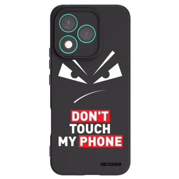 Picasee fekete szilikon tok az alábbi mobiltelefonokra Honor 400 Lite 5G - Evil Eye - Transparent
