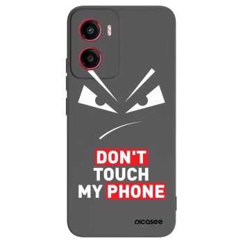 Picasee fekete szilikon tok az alábbi mobiltelefonokra Motorola Moto G05 - Evil Eye - Transparent