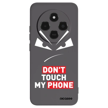 Picasee fekete szilikon tok az alábbi mobiltelefonokra Xiaomi Poco C75 - Evil Eye - Transparent