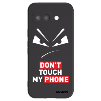 Picasee fekete szilikon tok az alábbi mobiltelefonokra Google Pixel 9a - Evil Eye - Transparent