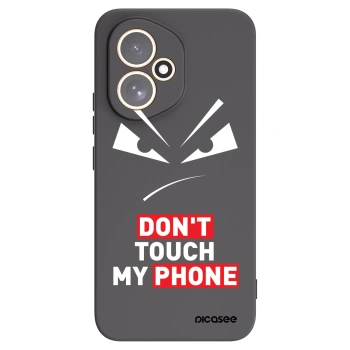 Picasee fekete szilikon tok az alábbi mobiltelefonokra Honor 400 5G - Evil Eye - Transparent