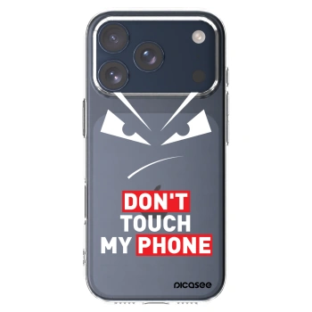 Picasee átlátszó szilikon tok az alábbi mobiltelefonokra Apple iPhone 17 Pro - Evil Eye - Transparent