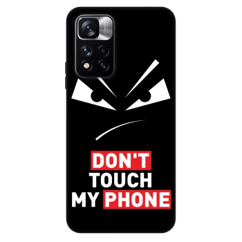 Szilikon tok erre a típusra Xiaomi Redmi Note 11 Pro 5G - Evil Eye - Transparent