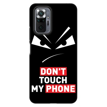 Szilikon tok erre a típusra Xiaomi Redmi Note 10 Pro - Evil Eye - Transparent