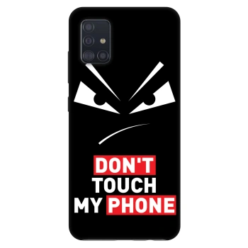 Szilikon tok erre a típusra Samsung Galaxy A51 A515F - Evil Eye - Transparent