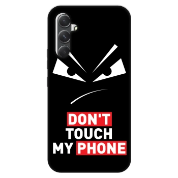 Szilikon tok erre a típusra Samsung Galaxy A34 5G A346B - Evil Eye - Transparent