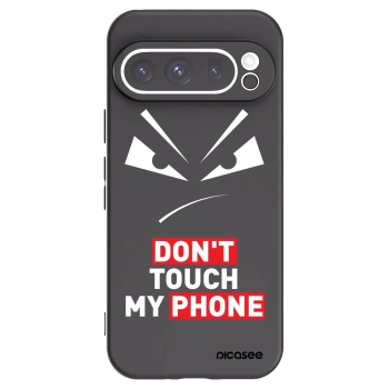 Picasee fekete szilikon tok az alábbi mobiltelefonokra Google Pixel 9 Pro XL - Evil Eye - Transparent