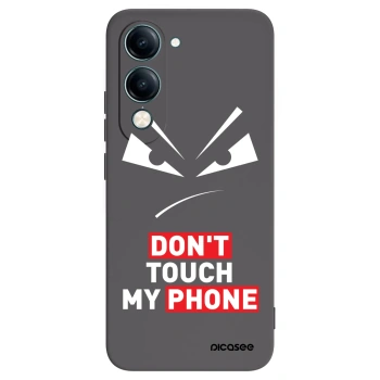Picasee fekete szilikon tok az alábbi mobiltelefonokra Vivo Y29s 5G - Evil Eye - Transparent