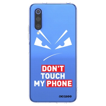 Picasee átlátszó szilikon tok az alábbi mobiltelefonokra Xiaomi Mi 9 SE - Evil Eye - Transparent