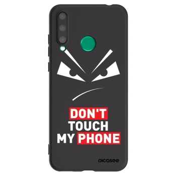 Picasee fekete szilikon tok az alábbi mobiltelefonokra Honor 20 Lite - Evil Eye - Transparent