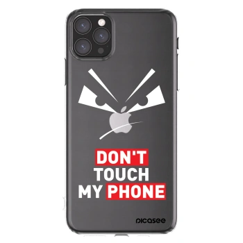 Picasee átlátszó szilikon tok az alábbi mobiltelefonokra Apple iPhone 11 Pro Max - Evil Eye - Transparent