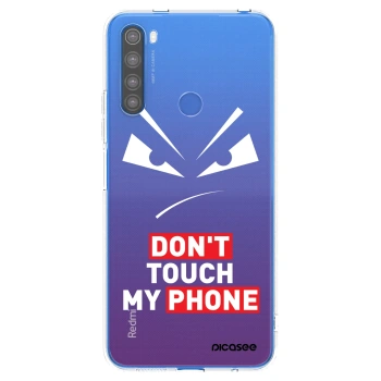 Picasee átlátszó szilikon tok az alábbi mobiltelefonokra Xiaomi Redmi Note 8T - Evil Eye - Transparent