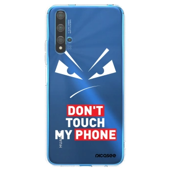 Picasee átlátszó szilikon tok az alábbi mobiltelefonokra Huawei Nova 5T - Evil Eye - Transparent