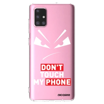 Picasee átlátszó szilikon tok az alábbi mobiltelefonokra Samsung Galaxy A71 A715F - Evil Eye - Transparent