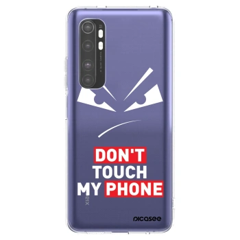 Picasee átlátszó szilikon tok az alábbi mobiltelefonokra Xiaomi Mi Note 10 Lite - Evil Eye - Transparent