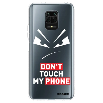 Picasee átlátszó szilikon tok az alábbi mobiltelefonokra Xiaomi Redmi Note 9S - Evil Eye - Transparent