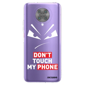 Picasee átlátszó szilikon tok az alábbi mobiltelefonokra Xiaomi Poco F2 Pro - Evil Eye - Transparent