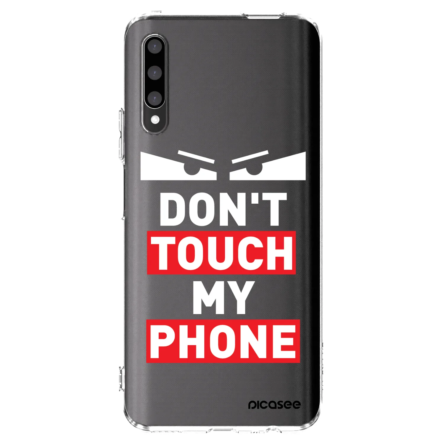 Picasee átlátszó szilikon tok az alábbi mobiltelefonokra Honor 9X Pro - Shadow Eye - Transparent