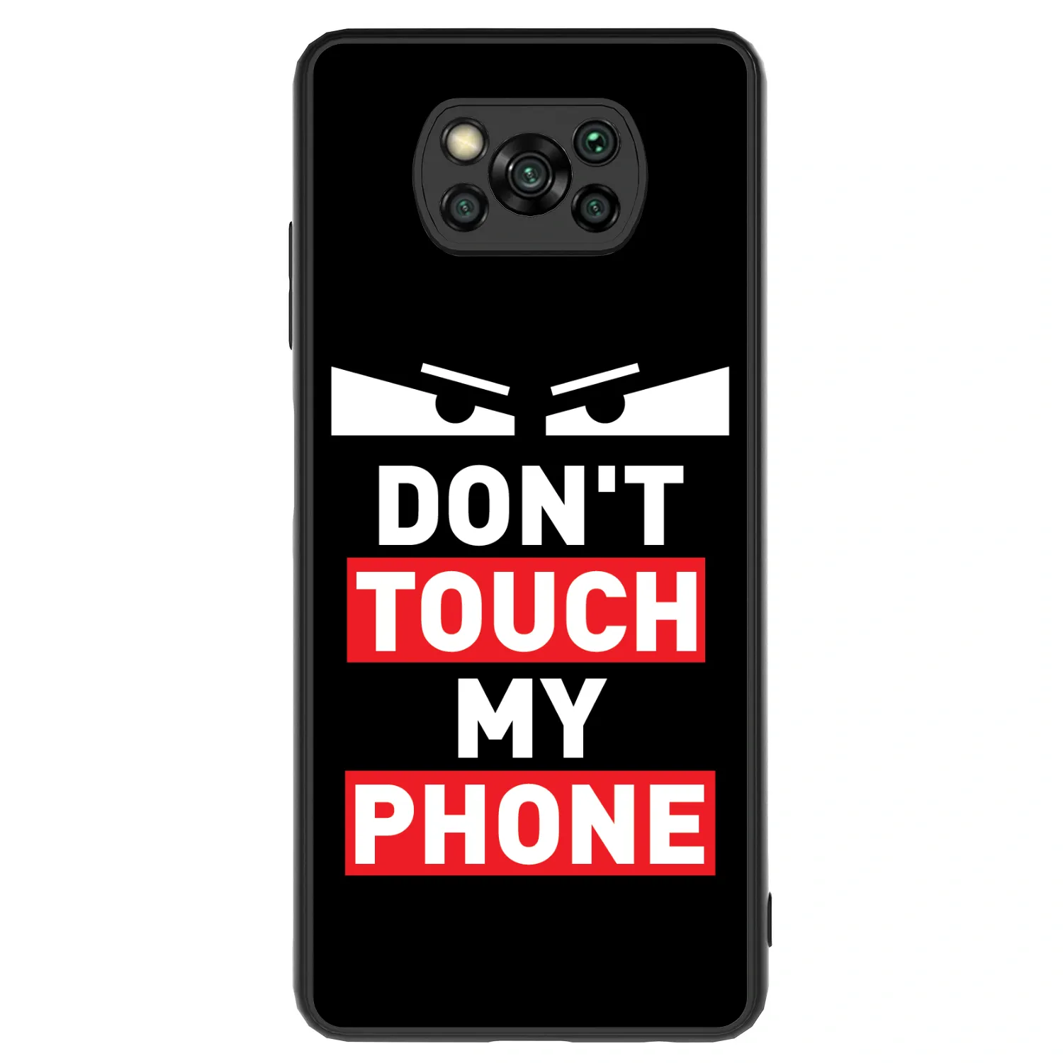 Picasee ULTIMATE CASE Xiaomi Poco X3 - készülékre - Shadow Eye - Transparent