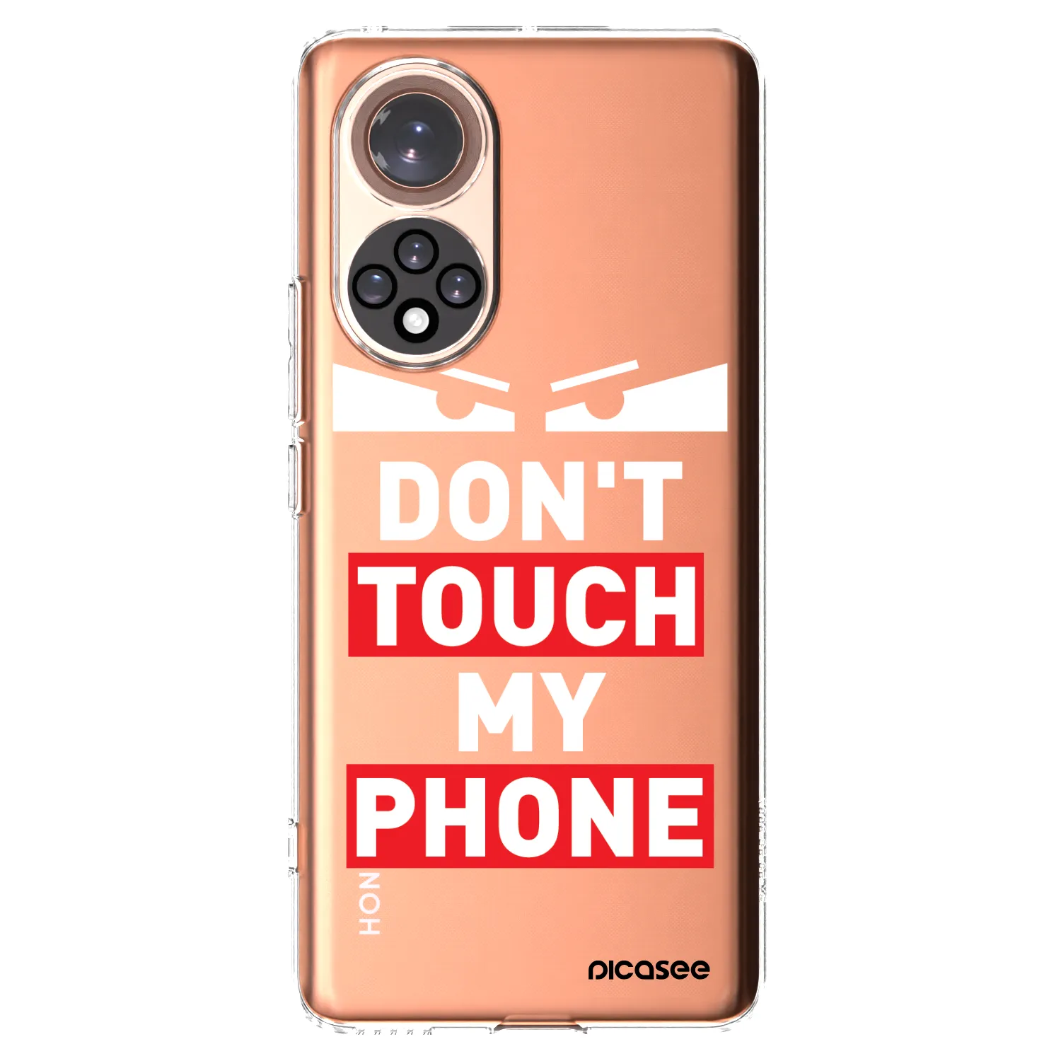 Picasee átlátszó szilikon tok az alábbi mobiltelefonokra Honor 50 5G - Shadow Eye - Transparent