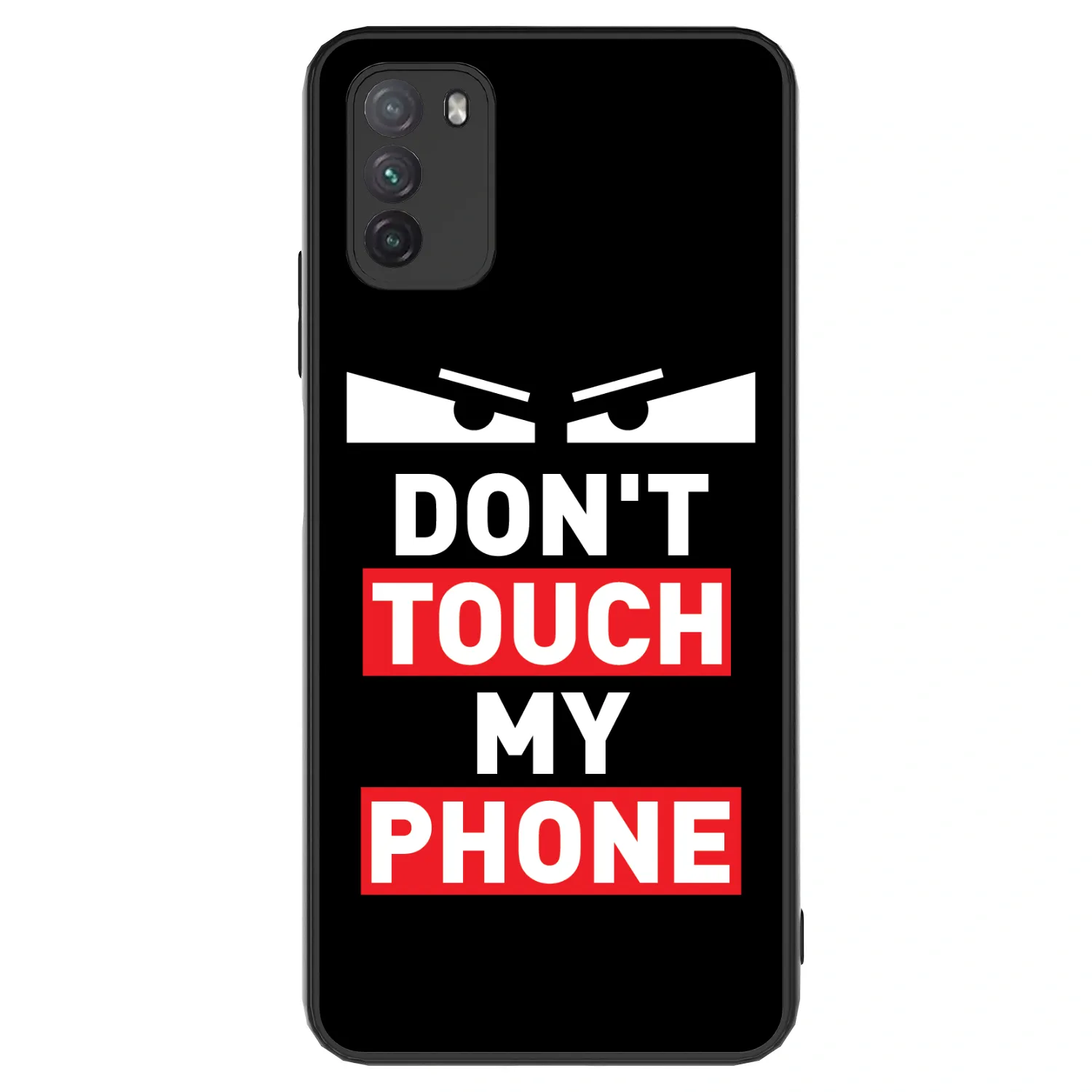 Picasee ULTIMATE CASE Xiaomi Poco M3 - készülékre - Shadow Eye - Transparent