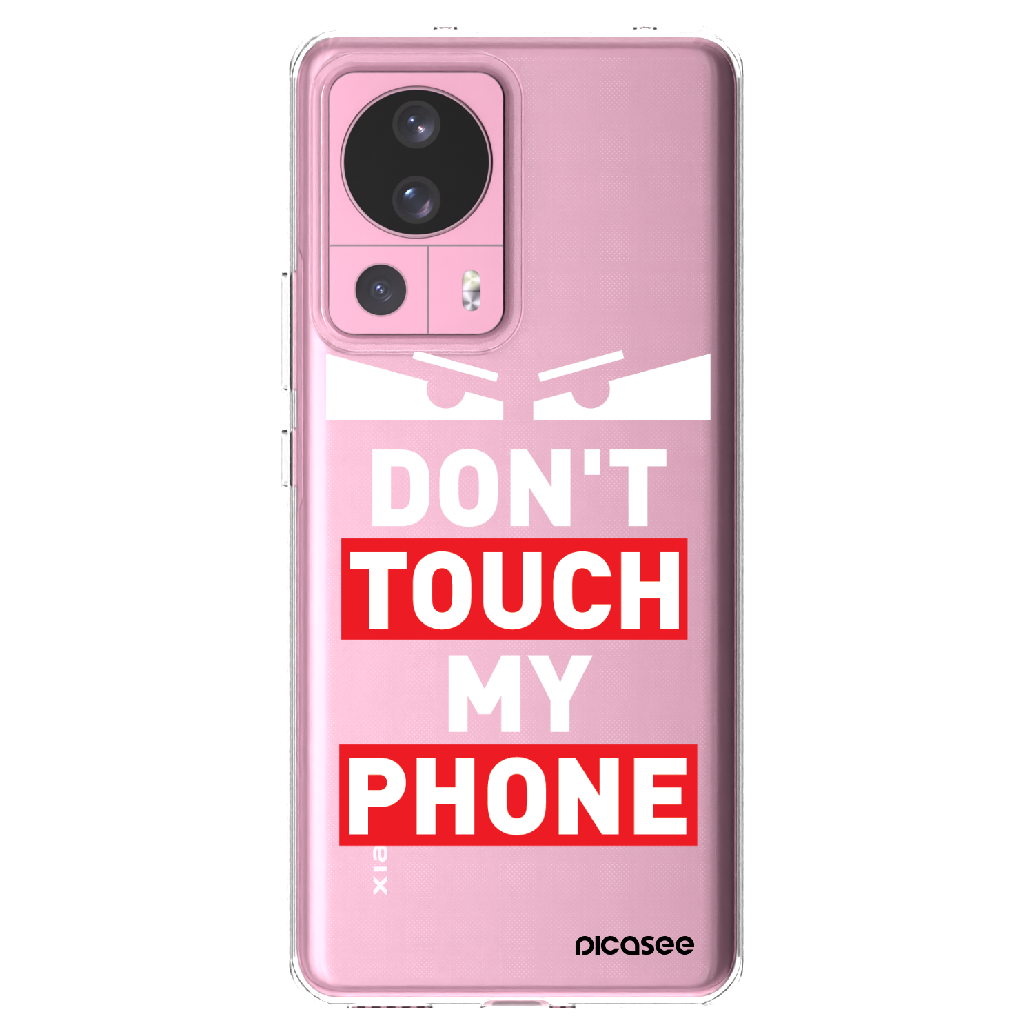 Picasee átlátszó szilikon tok az alábbi mobiltelefonokra Xiaomi 13 Lite - Shadow Eye - Transparent