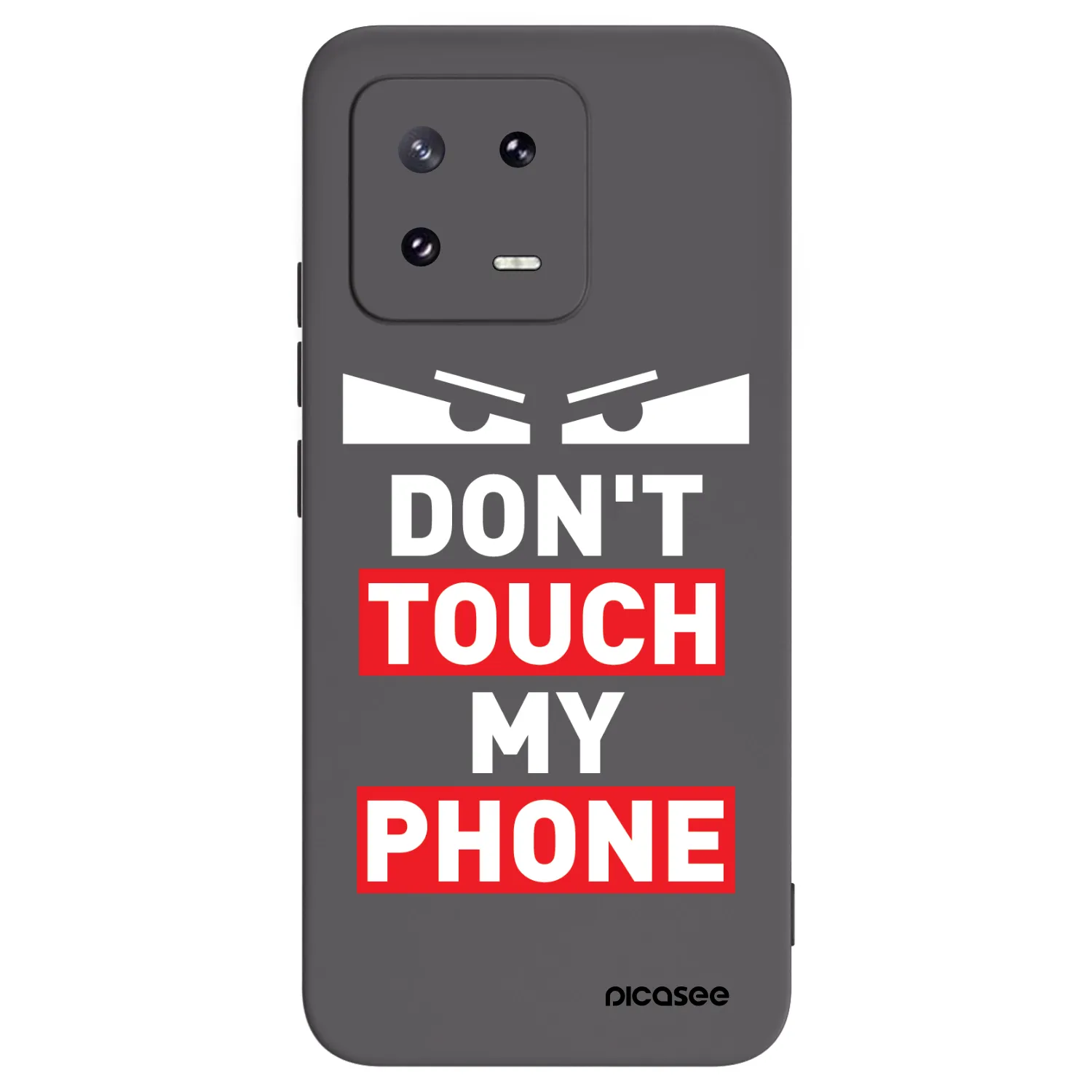 Picasee fekete szilikon tok az alábbi mobiltelefonokra Xiaomi 13 Pro - Shadow Eye - Transparent