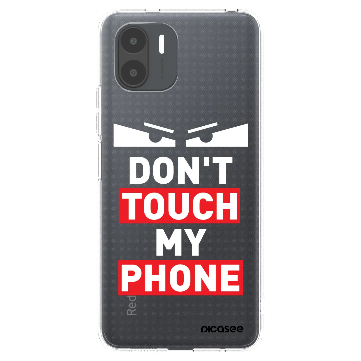 Picasee átlátszó szilikon tok az alábbi mobiltelefonokra Xiaomi Redmi A2 - Shadow Eye - Transparent