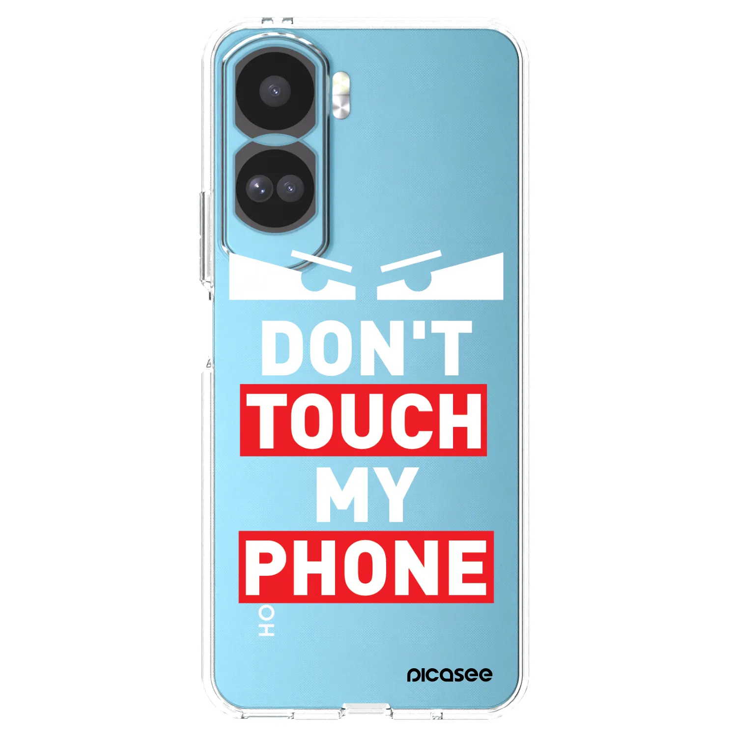 Picasee átlátszó szilikon tok az alábbi mobiltelefonokra Honor 90 Lite 5G - Shadow Eye - Transparent