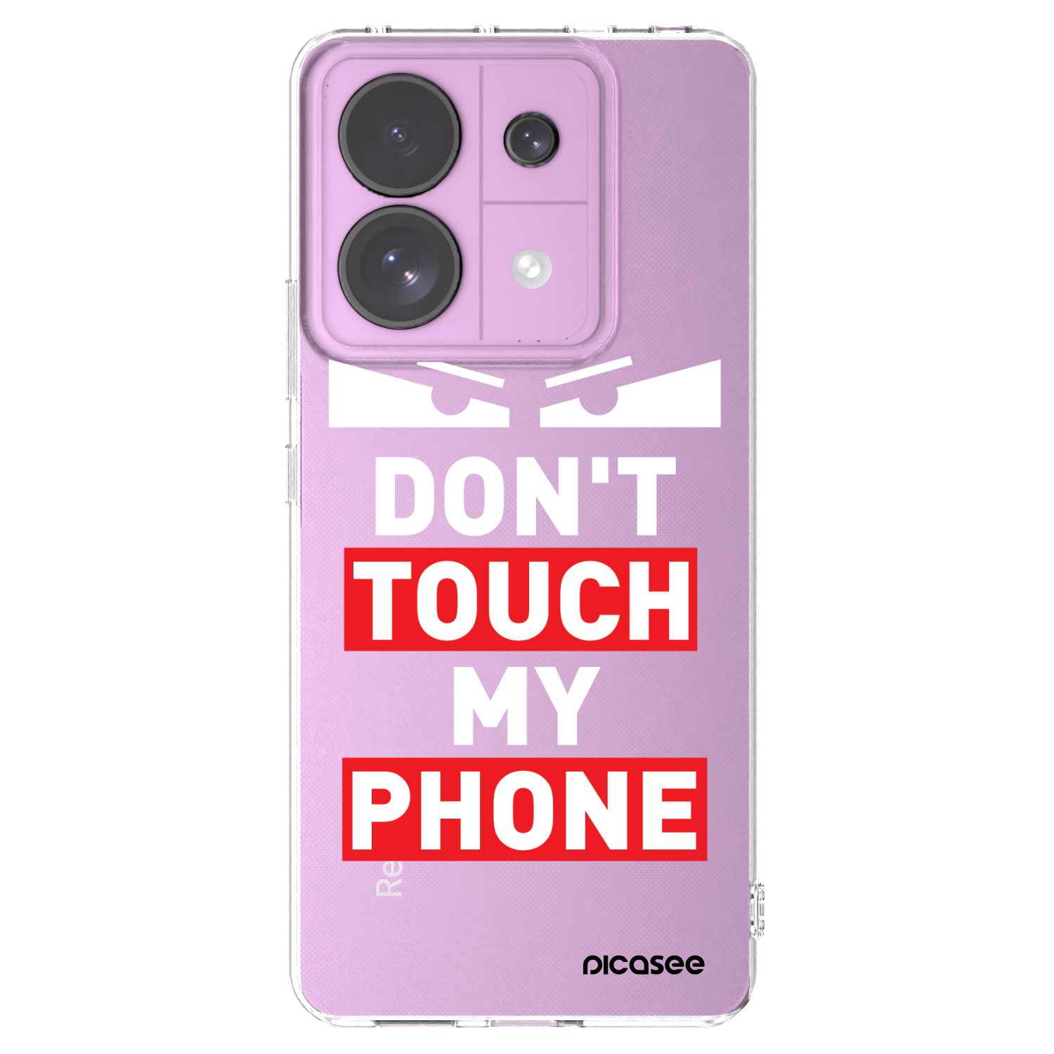 Picasee átlátszó szilikon tok az alábbi mobiltelefonokra Xiaomi Redmi Note 13 Pro 5G - Shadow Eye - Transparent