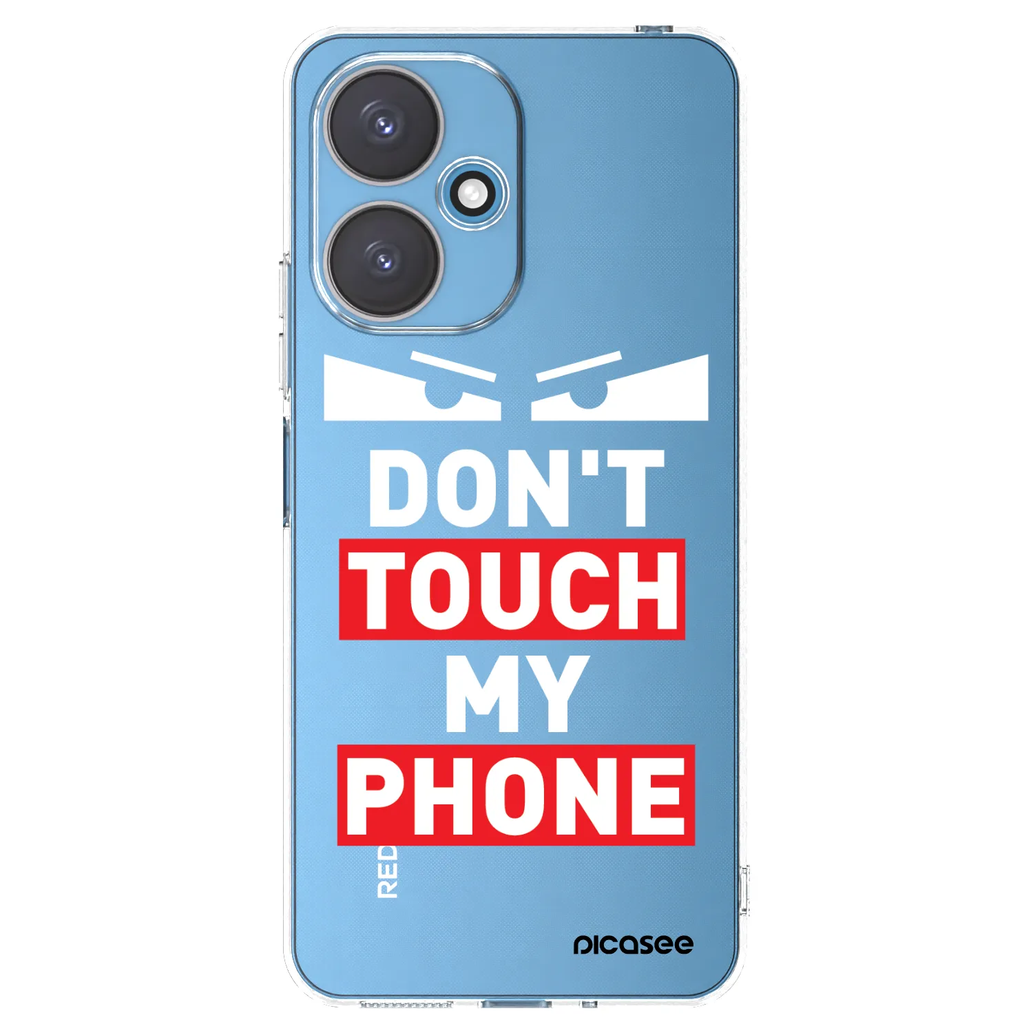 Picasee átlátszó szilikon tok az alábbi mobiltelefonokra Xiaomi Redmi 13C 5G - Shadow Eye - Transparent