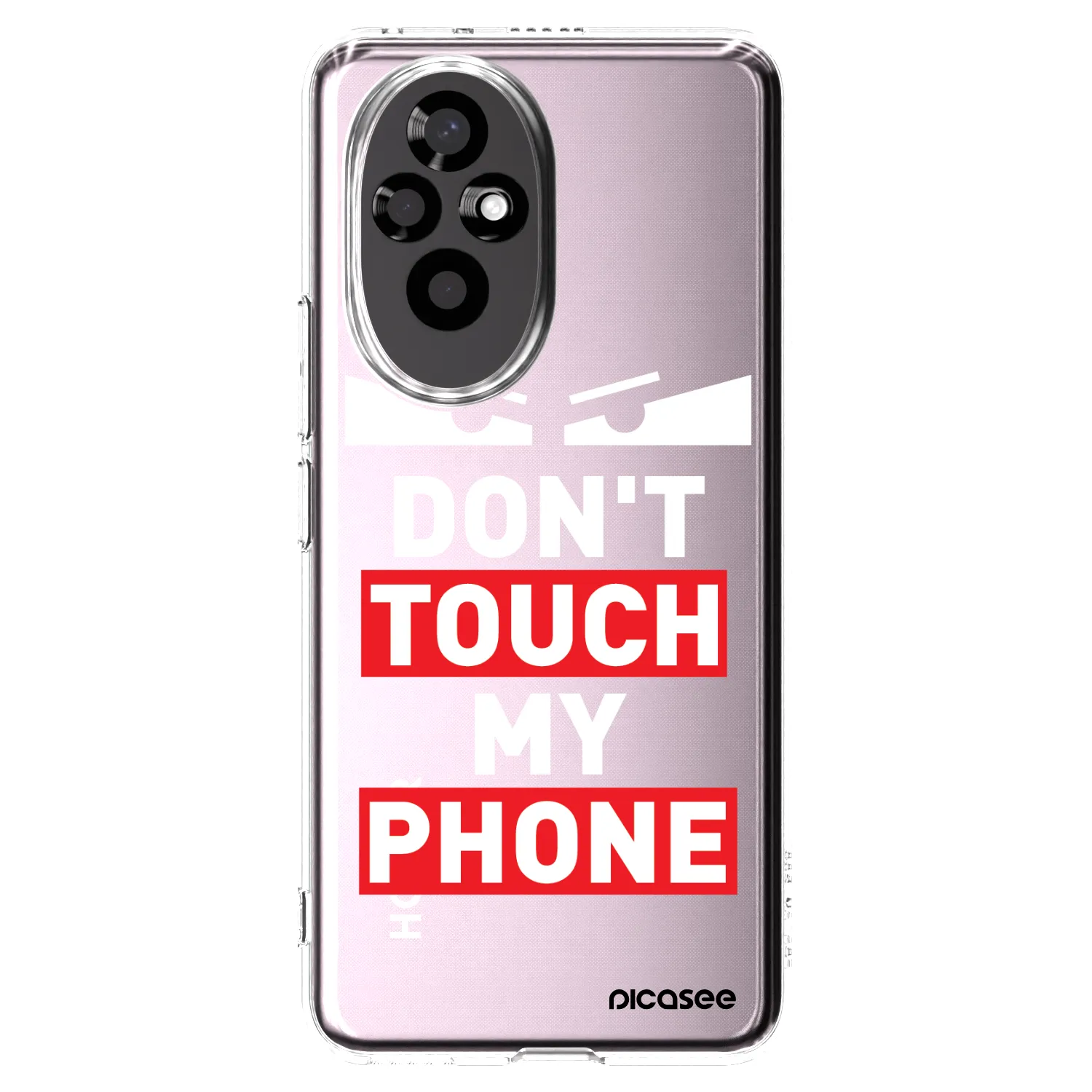 Picasee átlátszó szilikon tok az alábbi mobiltelefonokra Honor 200 Pro 5G - Shadow Eye - Transparent