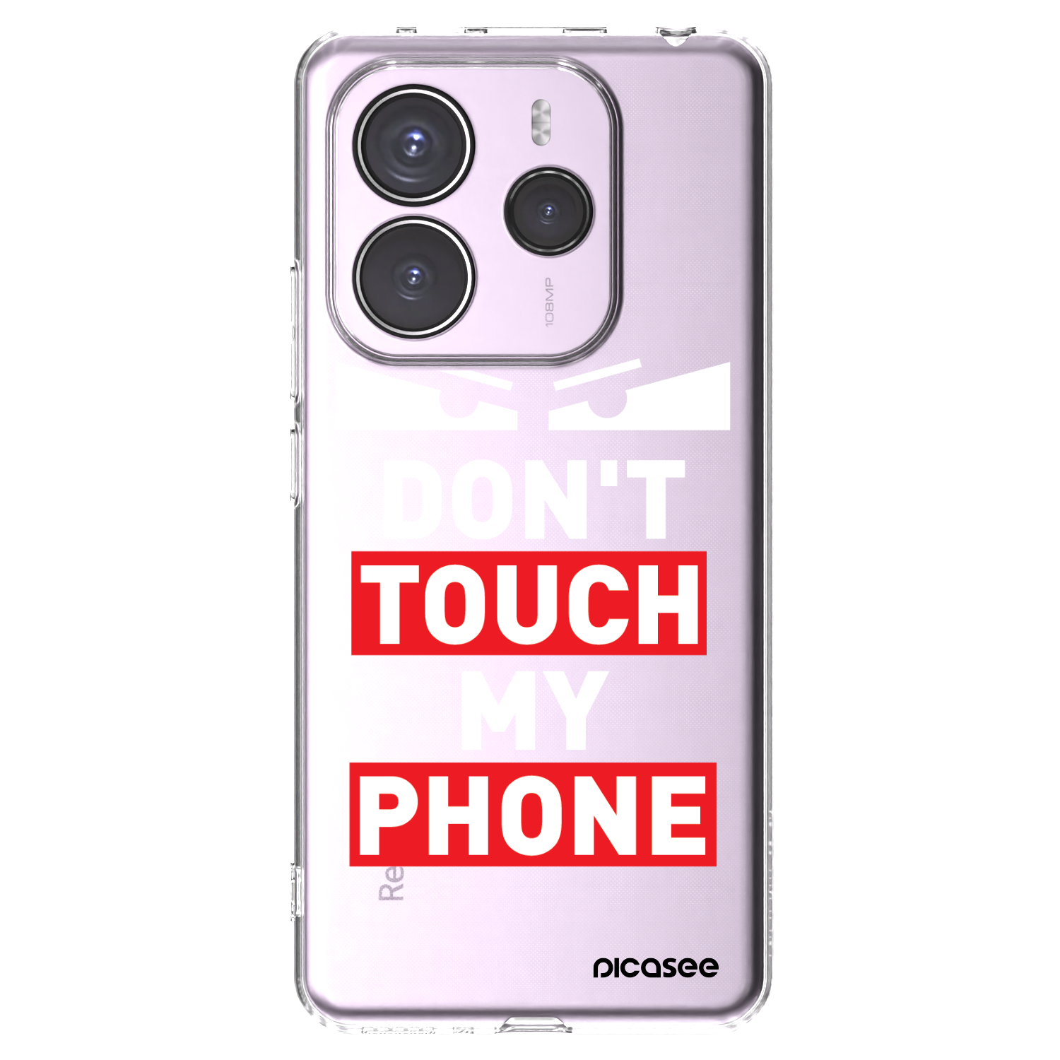 Picasee átlátszó szilikon tok az alábbi mobiltelefonokra Xiaomi Redmi Note 14 5G - Shadow Eye - Transparent