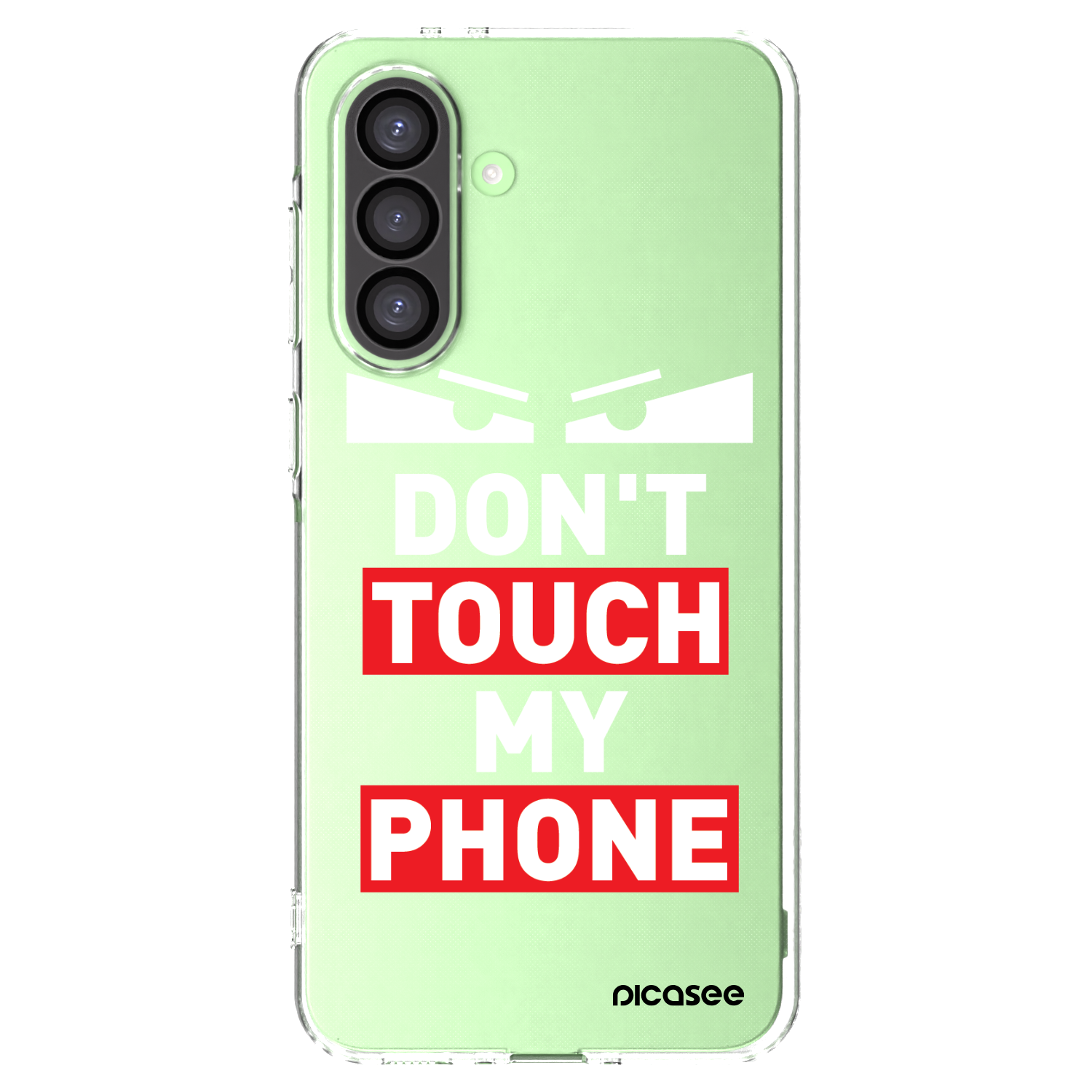 Picasee átlátszó szilikon tok az alábbi mobiltelefonokra Samsung Galaxy A26 5G A266B - Shadow Eye - Transparent