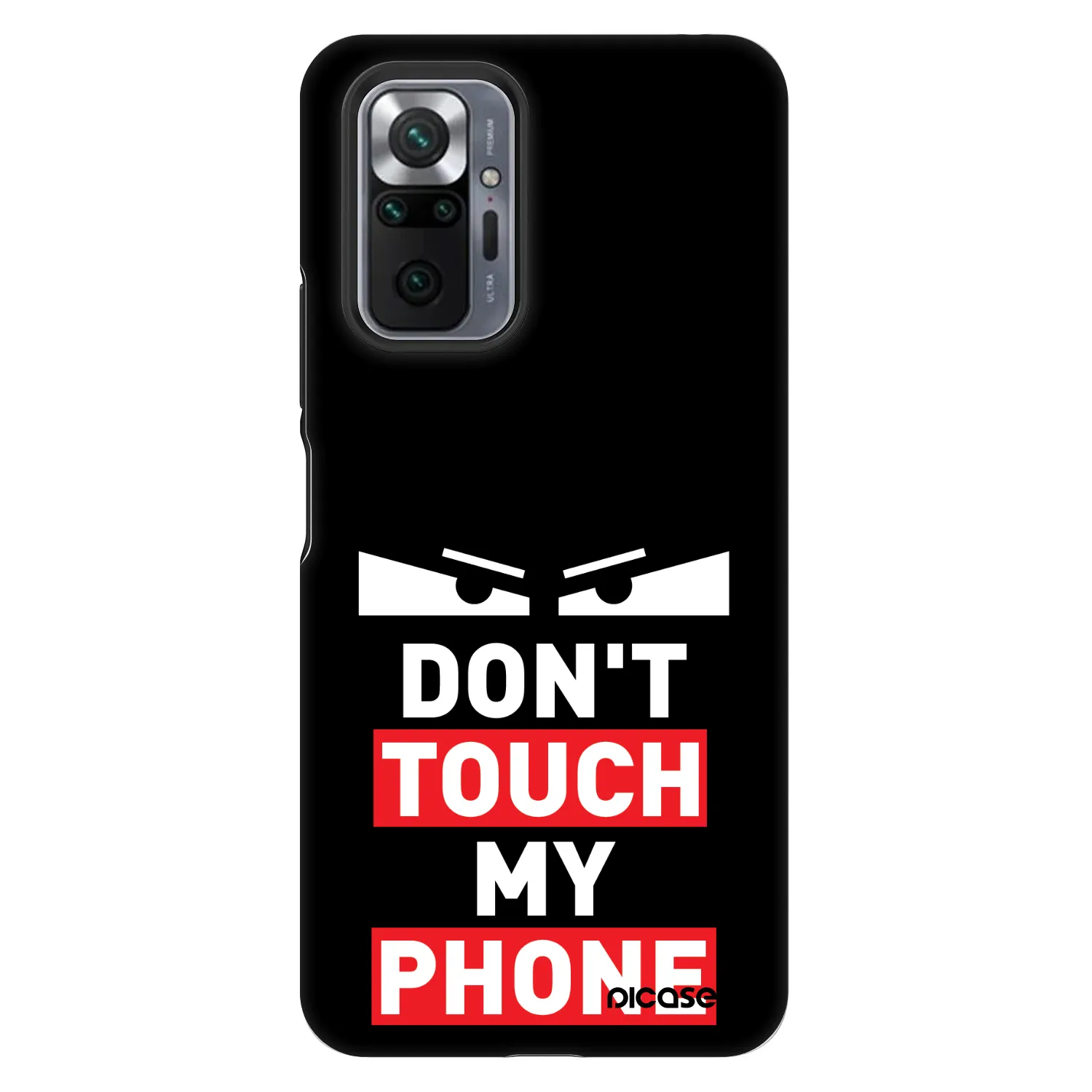 Picasee Fashion Case Xiaomi Redmi Note 10 Pro - Shadow Eye - Transparent