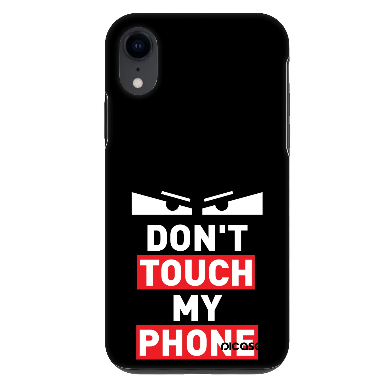 Picasee Fashion Case Apple iPhone XR - Shadow Eye - Transparent