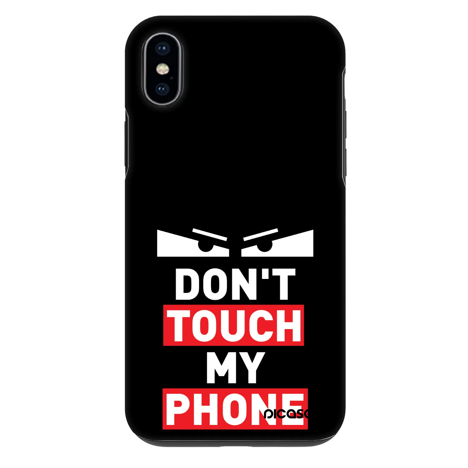 Picasee Fashion Case Apple iPhone XS Max - Shadow Eye - Transparent
