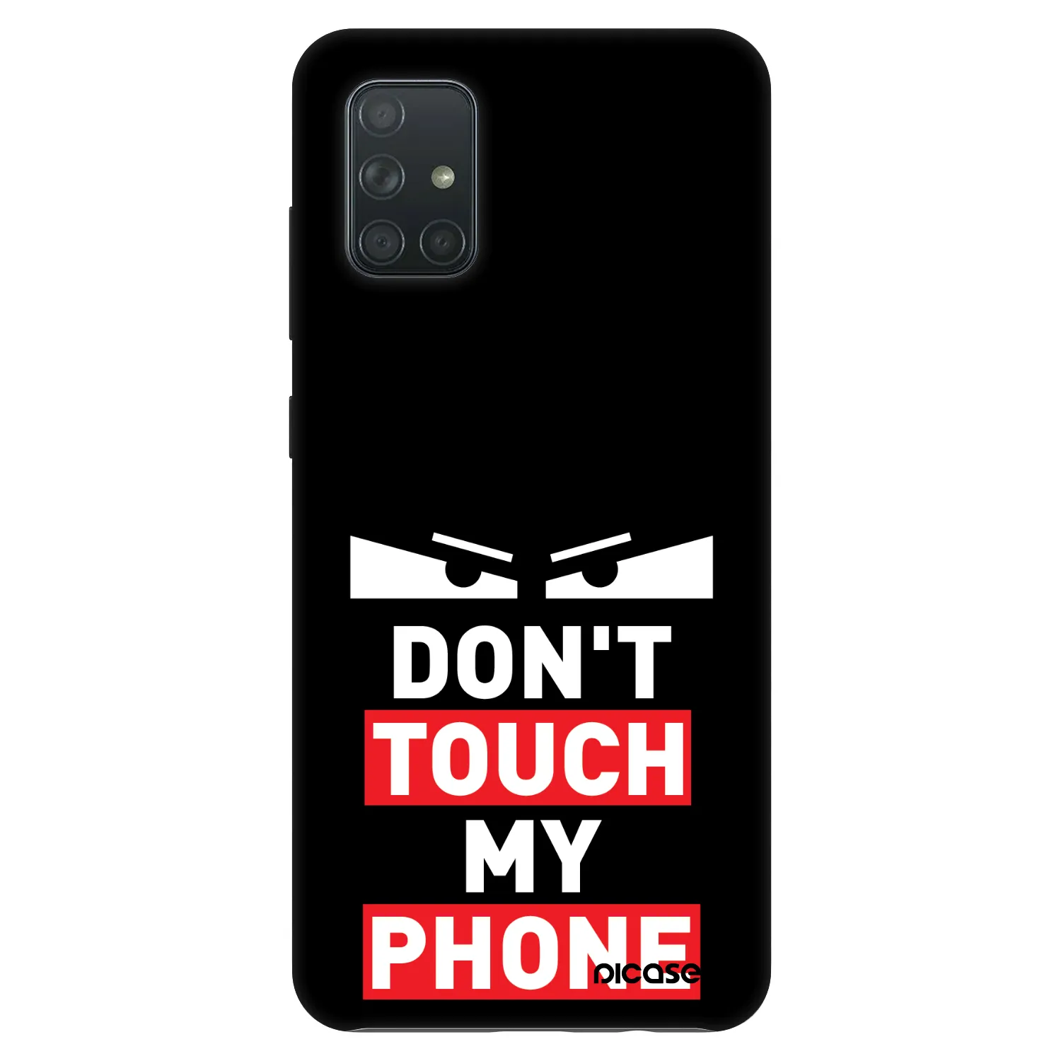 Picasee Fashion Case Samsung Galaxy A71 A715F - Shadow Eye - Transparent