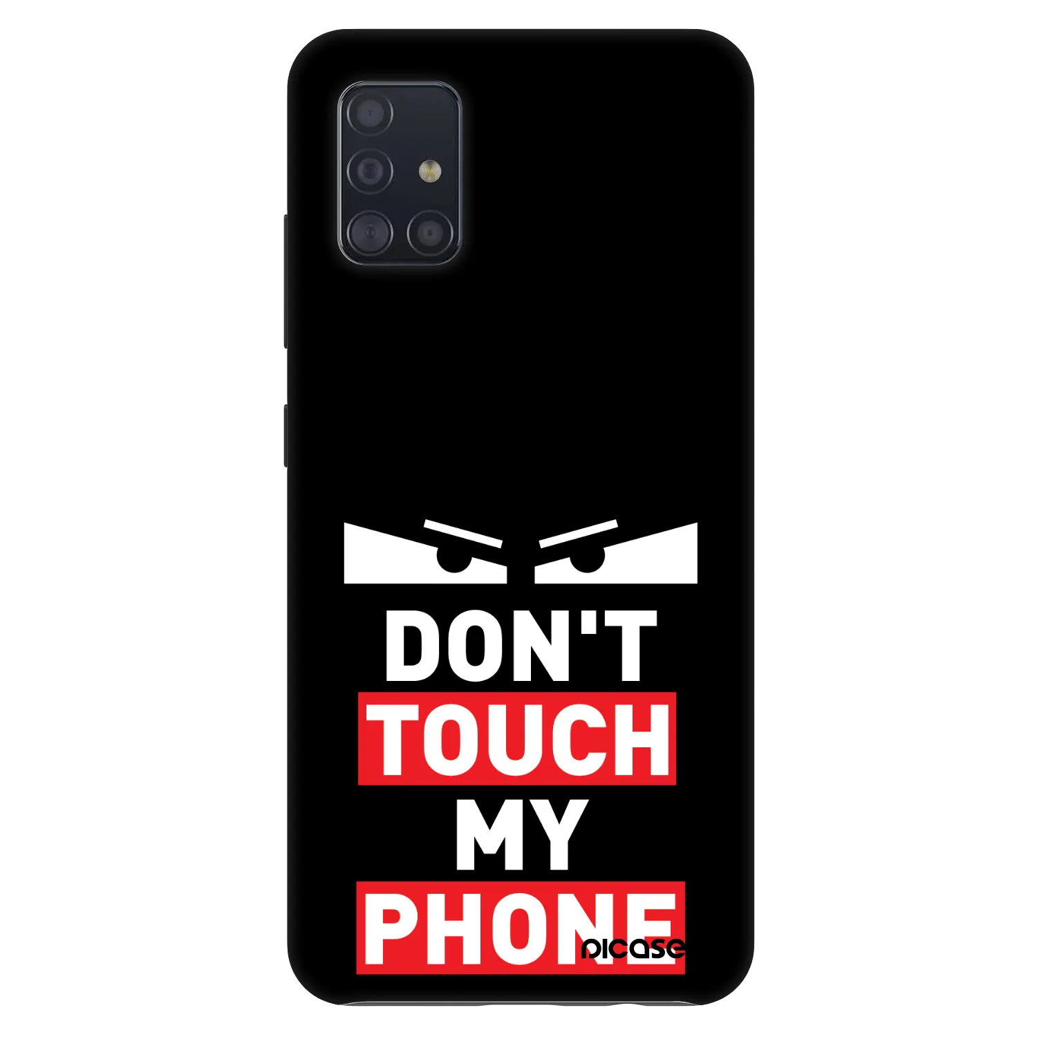 Picasee Fashion Case Samsung Galaxy A51 A515F - Shadow Eye - Transparent