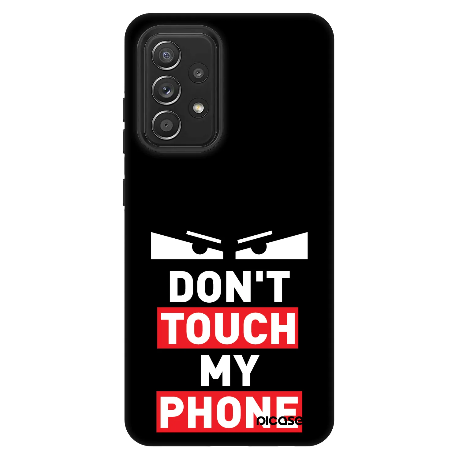Picasee Fashion Case Samsung Galaxy A52 5G A525F - Shadow Eye - Transparent