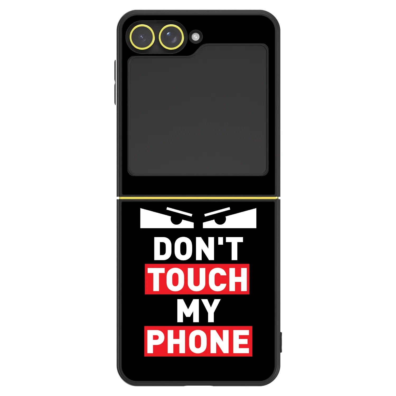 Picasee ULTIMATE CASE Samsung Galaxy Z Flip7 FE 5G - készülékre - Shadow Eye - Transparent