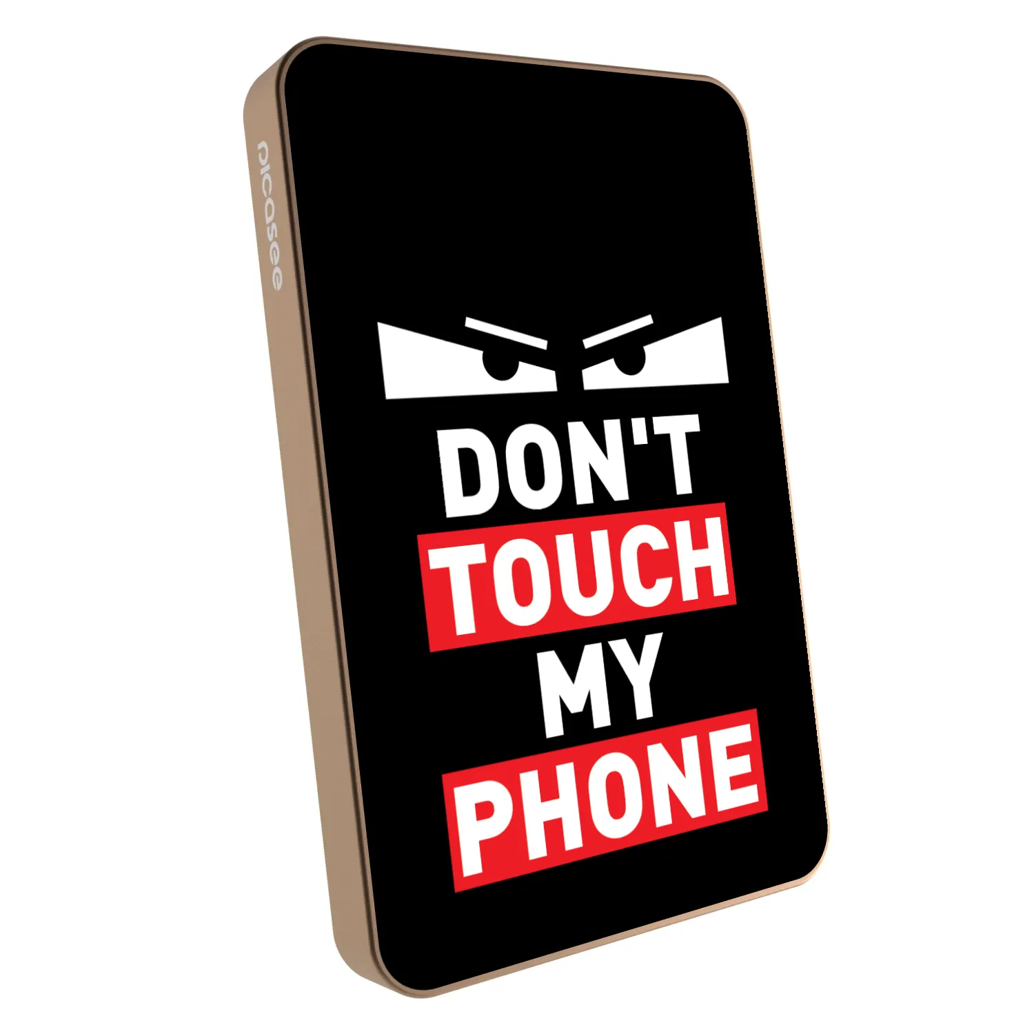 Picasee Powerbank MagSafe 5 000 mAh Aranysárga - Shadow Eye - Transparent