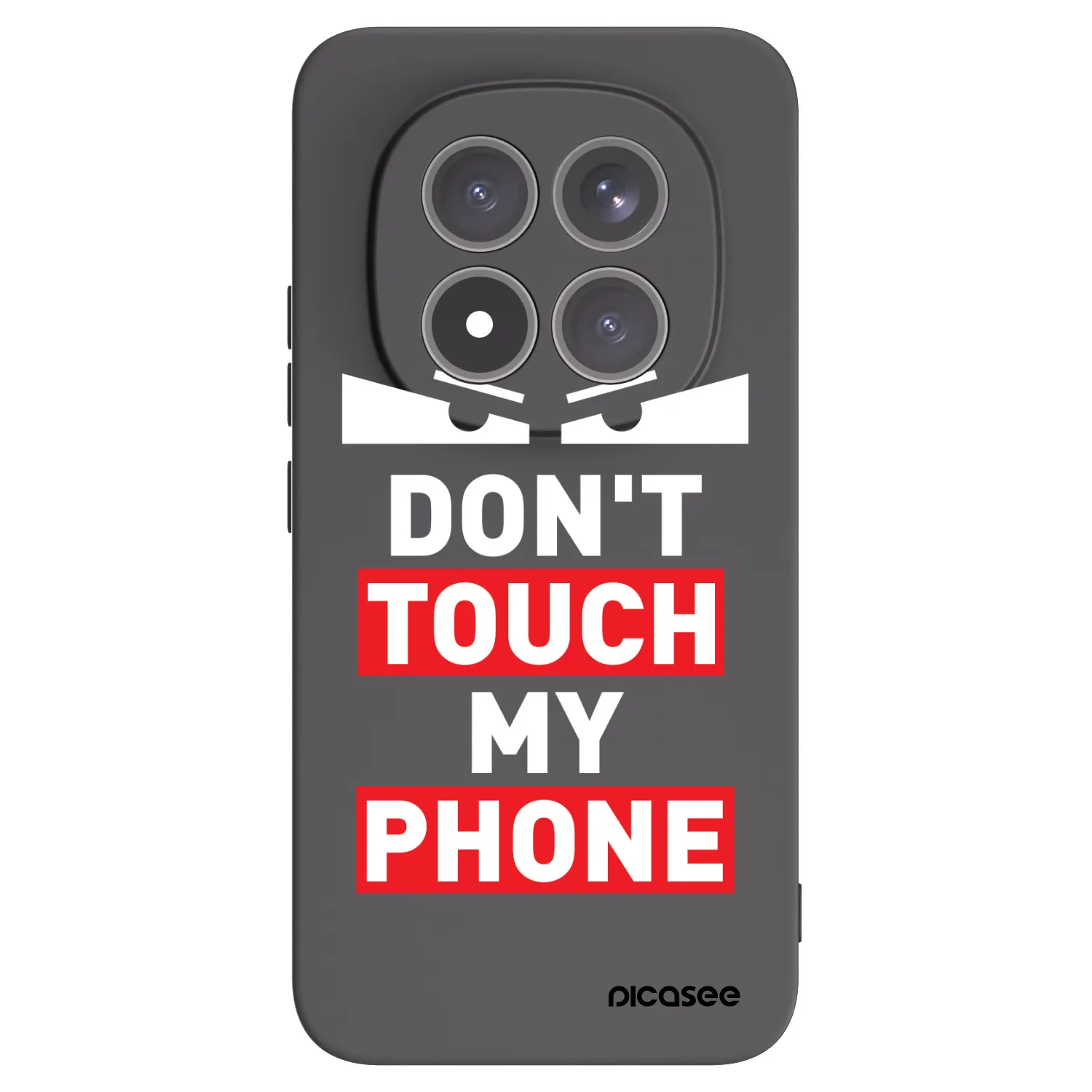 Picasee fekete szilikon tok az alábbi mobiltelefonokra Xiaomi Redmi Note 15 Pro+ - Shadow Eye - Transparent