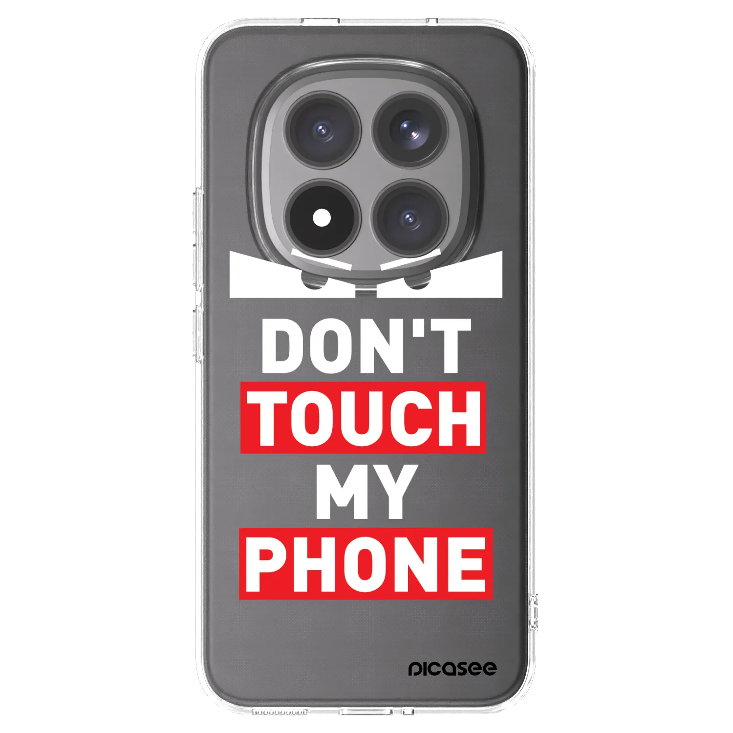 Picasee átlátszó szilikon tok az alábbi mobiltelefonokra Xiaomi Redmi Note 15 Pro+ - Shadow Eye - Transparent