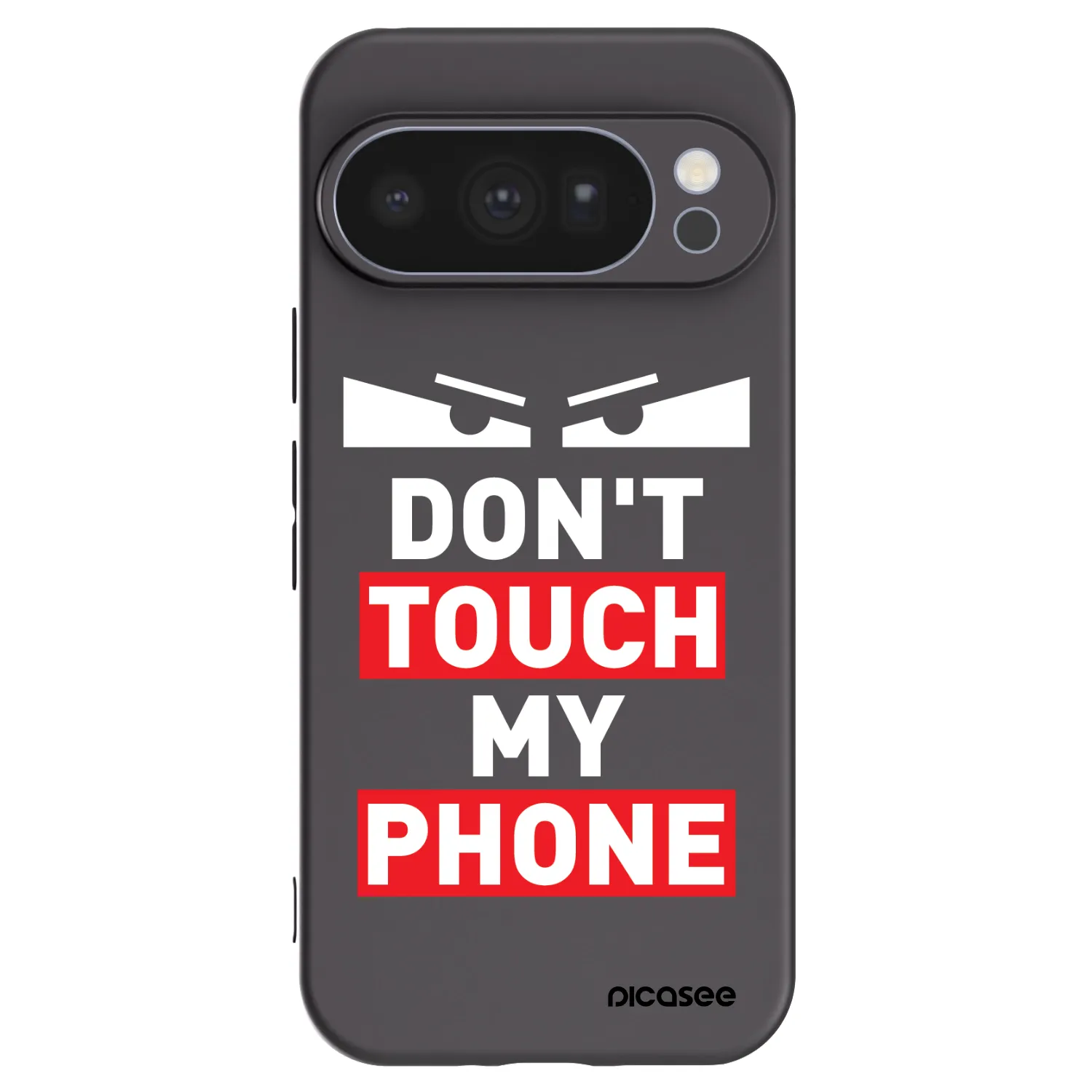 Picasee fekete szilikon tok az alábbi mobiltelefonokra Google Pixel 10 Pro - Shadow Eye - Transparent