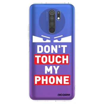 Picasee átlátszó szilikon tok az alábbi mobiltelefonokra Xiaomi Redmi 9 - Shadow Eye - Transparent