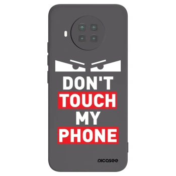 Picasee fekete szilikon tok az alábbi mobiltelefonokra Xiaomi Mi 10T Lite - Shadow Eye - Transparent